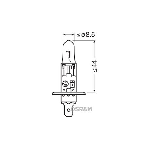 LEMPUTĖ H1 12V 55W P14,5S