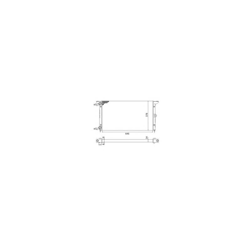 VARIKLIO RADIATORIUS FORD GALXY  SEAT ALHAMBRA  VW SHARAN    13991T