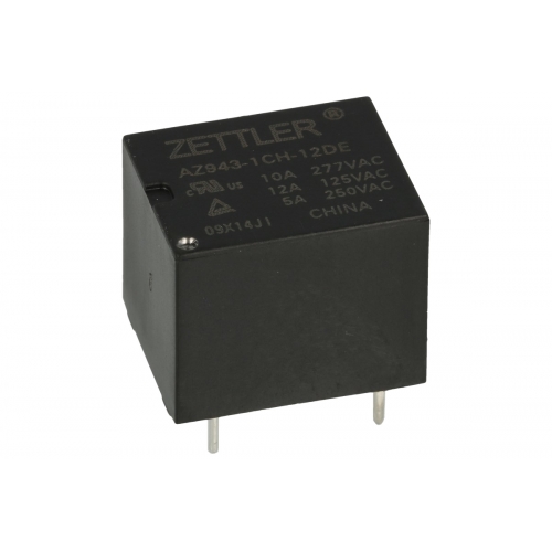 RĖLĖ 12VDC   10A   1CO  400 Ω