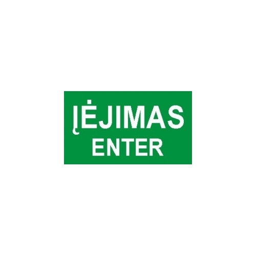 Lipdukas "ĮĖJIMAS"