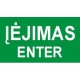 Lipdukas "ĮĖJIMAS"