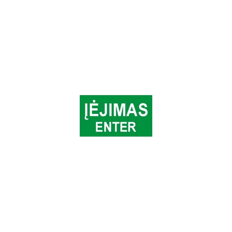 Lipdukas "ĮĖJIMAS"