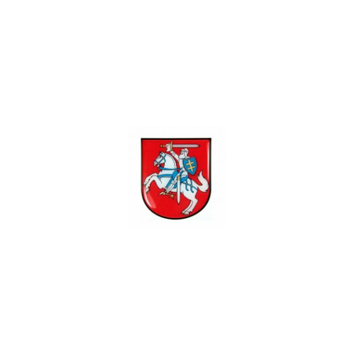 Polimerinis 3D iškilūs lipdukas Vytis Lietuvos herbas