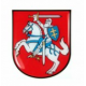 Polimerinis 3D iškilūs lipdukas Vytis Lietuvos herbas