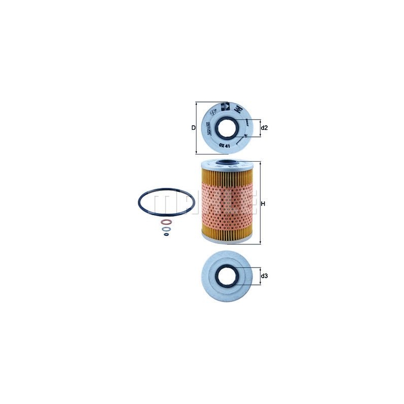 Alyvos filtras OX41D